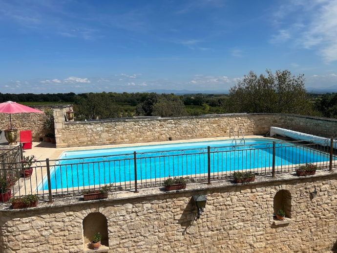 Piscine du gite Mas Labegude